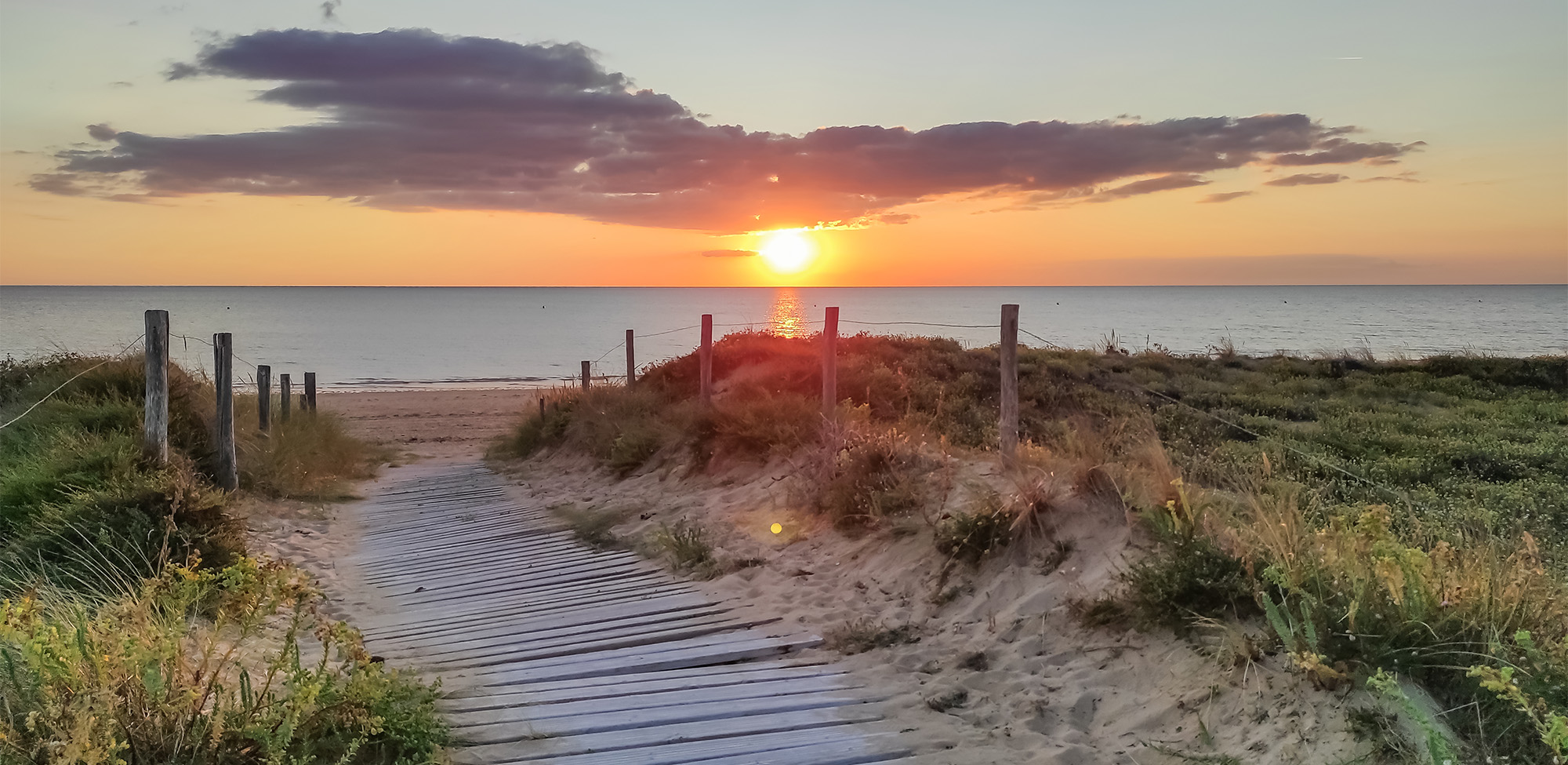 couchers de soleil sur l atlantique en vendee