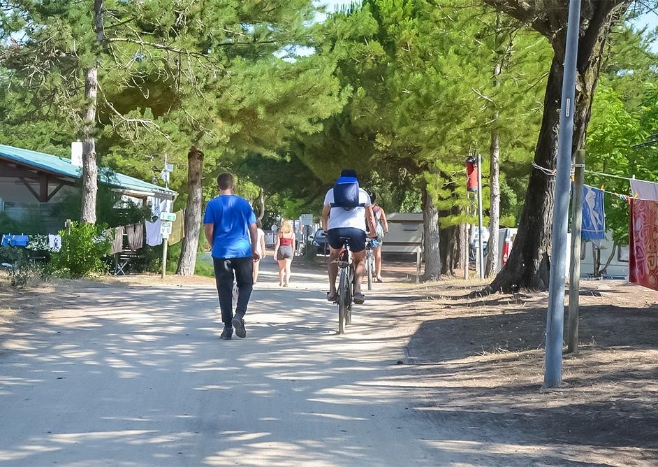 nos emplacements pour les cyclotouristes