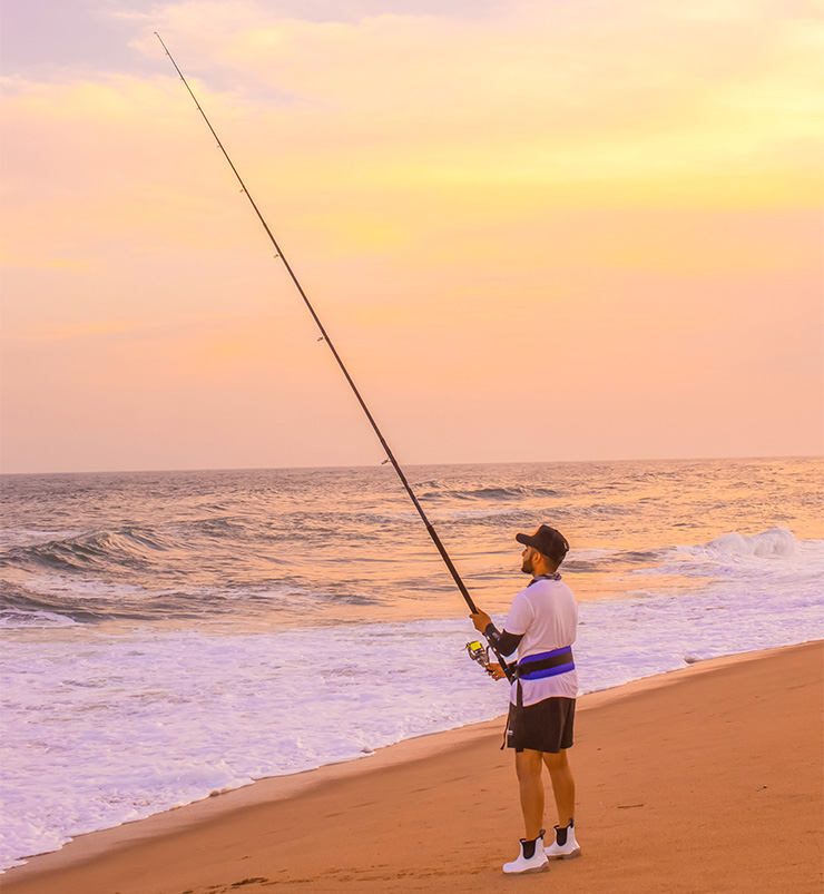 pratiquer la peche a la plage